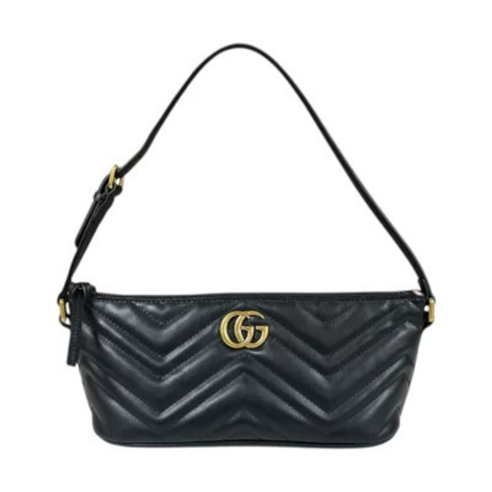 Gucci GG Marmont Handbag leather black